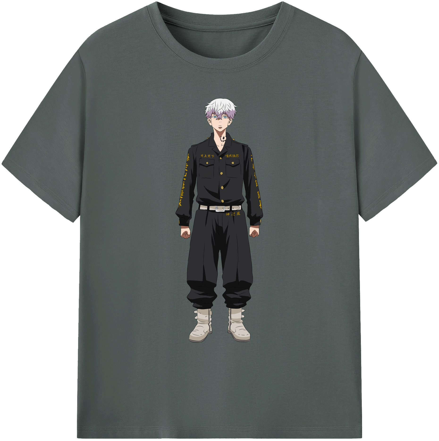 （画像用） 東京リベンジャーズ Tokyo Revengers 綿100％ メンズ半袖Tシャツ｜肌触りやわらか＆通気性